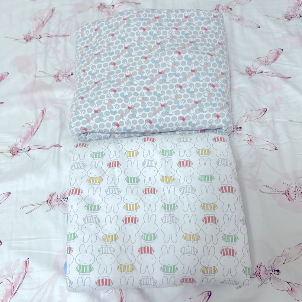 Bundle Miffy Baby blanket 28x31”
